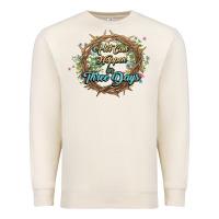 Sandshell Crown of thorns Easter Day Premium Sweatshirt - HowdyJamesFarm