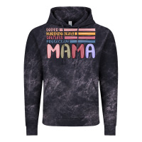 Cloud Black mama Vintage Hoodie - MaliasSmallBusiness