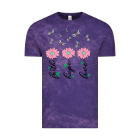 Cloud Purple faith hope love Vintage Tee - MaliasSmallBusiness