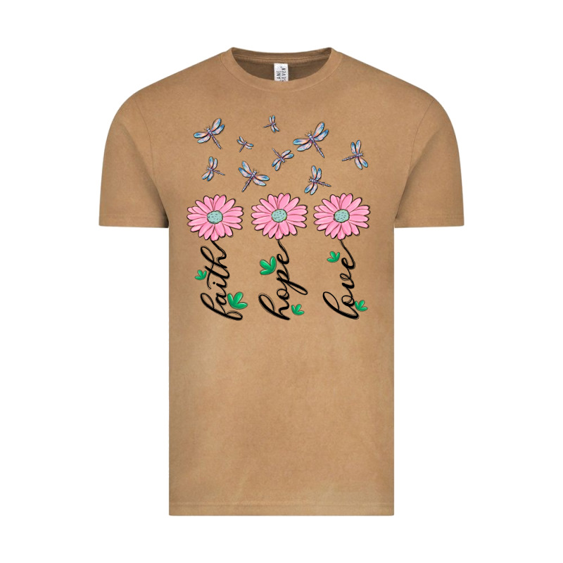 Faith Hope Love Vintage Tee by MaliasSmallBusiness | Teevron