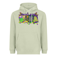 Matcha mardi gras nana Heavyweight Hoodie - CowGirlArtShop