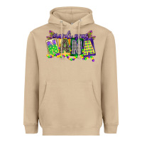 Mushroom mardi gras nana Heavyweight Hoodie - CowGirlArtShop