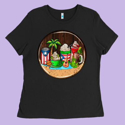 Puerto Rico Coasters Ladies Tee Designed By Adodesignshop