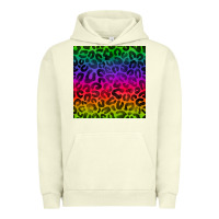 Pigment Pistachio colorful leopard seamless pattern Urban Hoodie - BundleAndBundleShop