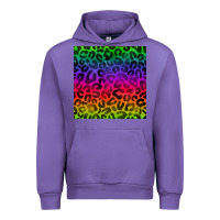 Tulip colorful leopard seamless pattern Urban Hoodie - BundleAndBundleShop
