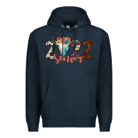 Navy 2022 senior bull skull Premium Hoodie - JahusDesignShop