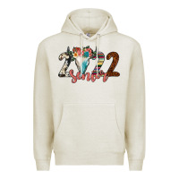 Oatmeal Heather 2022 senior bull skull Premium Hoodie - JahusDesignShop