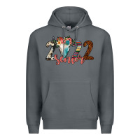 Rock 2022 senior bull skull Premium Hoodie - JahusDesignShop
