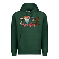 Sports Green 2022 senior bull skull Premium Hoodie - JahusDesignShop