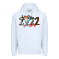 White 2022 senior bull skull Premium Hoodie - JahusDesignShop