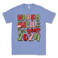 Colony Blue happy new year 2024 Classic Tee - MaliasSmallBusiness