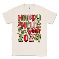 Natural happy new year 2024 Classic Tee - MaliasSmallBusiness
