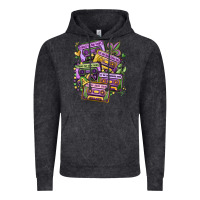 Vintage Black mardi gras cassette tapes Vintage Hoodie - MaliasSmallBusiness