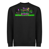 Black thick thighs and spooky vibes libbey glass Heavyweight Sweatshirt - BundleAndBundleShop