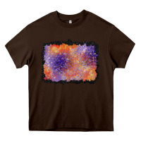 Chocolate Brown halloween background Heavy Core Tee - BundleAndBundleShop