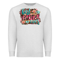 Oatmeal Heather Best Mom ever Mother's Day Premium Sweatshirt - CowGirlArtShop
