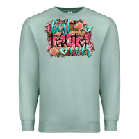 Seafoam Best Mom ever Mother's Day Premium Sweatshirt - CowGirlArtShop