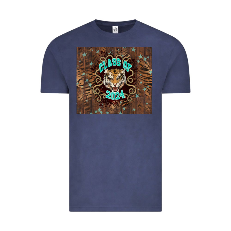 Class Of 2024 Tiger Vintage Tee by NancyCooperArtShop | Teevron