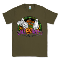Army Green halloween vibes Classic Tee - SublimationCraftShop