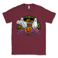 Burgundy halloween vibes Classic Tee - SublimationCraftShop