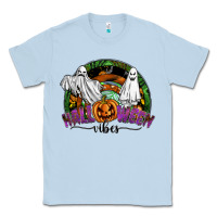 Dusty Blue halloween vibes Classic Tee - SublimationCraftShop