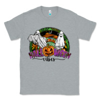 Heather Grey halloween vibes Classic Tee - SublimationCraftShop