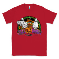 Red halloween vibes Classic Tee - SublimationCraftShop