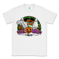 White halloween vibes Classic Tee - SublimationCraftShop