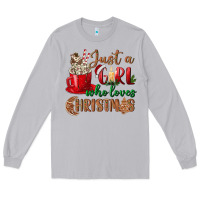 Moon Dust just a girl who loves christmas Long Sleeve Tee - BundleAndBundleShop