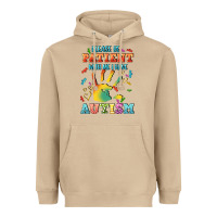Mushroom please be patient with me i have autism Heavyweight Hoodie - CowGirlArtShop