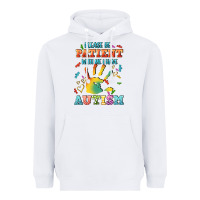 White please be patient with me i have autism Heavyweight Hoodie - CowGirlArtShop