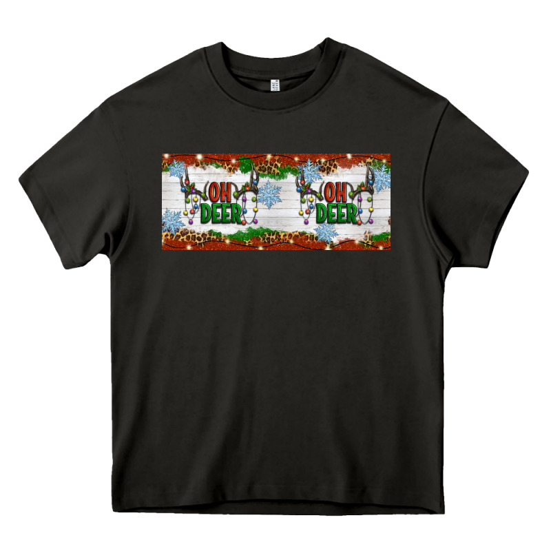 Oh Deer Christmas Heavy Core Tee by Artiststas | Teevron