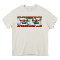 Cream oh deer christmas Heavy Core Tee - Artiststas