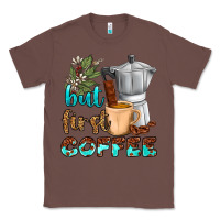 Chestnut coffee cups but first coffee Classic Tee - NancyCooperArtShop