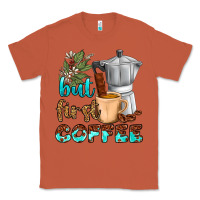 Copper coffee cups but first coffee Classic Tee - NancyCooperArtShop