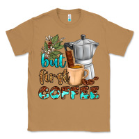 Toasted Coconut coffee cups but first coffee Classic Tee - NancyCooperArtShop