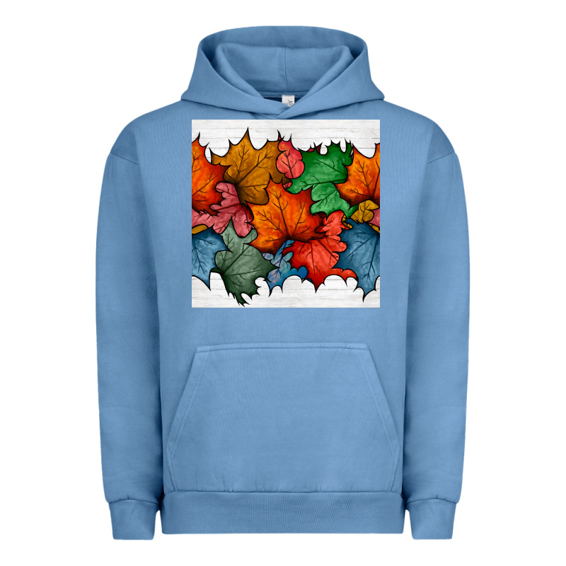 Autumn  Leaves Seamless Pattern Urban Hoodie by BundleAndBundleShop | Teevron