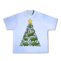 Grape Ice dinosaur christmas tree Urban Heavy Tee - MaliasSmallBusiness