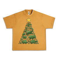 Peanut Butter dinosaur christmas tree Urban Heavy Tee - MaliasSmallBusiness