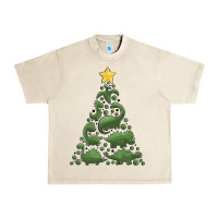 Sandshell dinosaur christmas tree Urban Heavy Tee - MaliasSmallBusiness