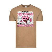 Vintage Coffee i teach the cutest little sweethearts Vintage Tee - MaliasSmallBusiness