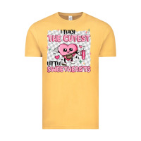 Vintage Mustard i teach the cutest little sweethearts Vintage Tee - MaliasSmallBusiness