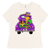 Bone farm truck, mardi gras Ladies Tee - JahusDesignShop