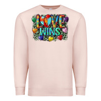 Pale Pink Love wins Premium Sweatshirt - CowGirlArtShop