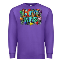 Purple Love wins Premium Sweatshirt - CowGirlArtShop