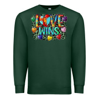 Sports Green Love wins Premium Sweatshirt - CowGirlArtShop