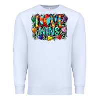 White Love wins Premium Sweatshirt - CowGirlArtShop