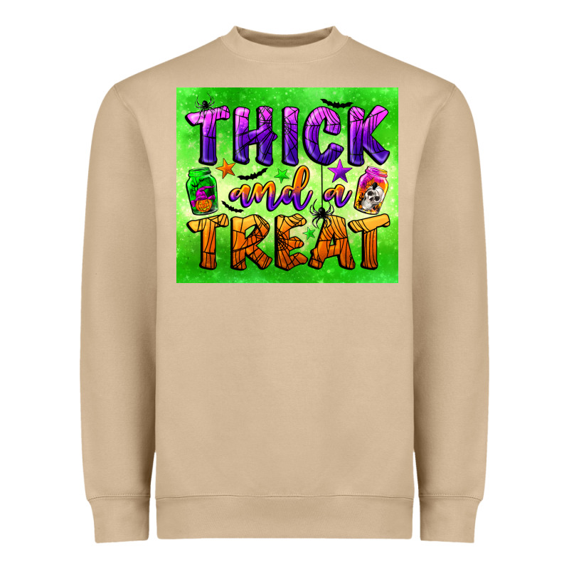 Thick And A Treat Heavyweight Sweatshirt by BundleAndBundleShop | Teevron