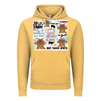 Vintage Mustard cow farm life Vintage Hoodie - MaliasSmallBusiness