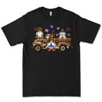 Black camouflage gnomes american flag star truck Premium Tee - Artiststas